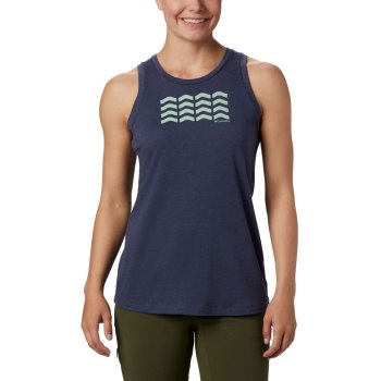 Columbia Tanktop Dames, Bluff Mesa Donkerblauw, 45XPTVNCI